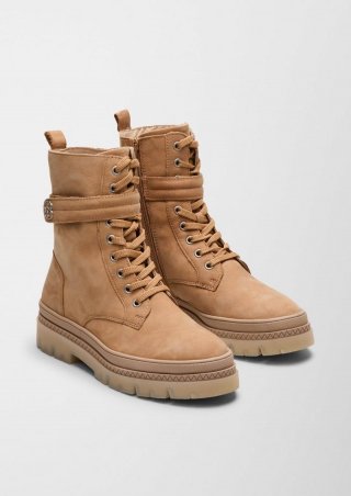 s.Oliver Stiefel aus Echtleder - sandstein s.Oliver Stiefel aus Echtleder - sandstein