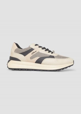 s.Oliver Sportlicher Sneaker - helles beige s.Oliver Sportlicher Sneaker - helles beige